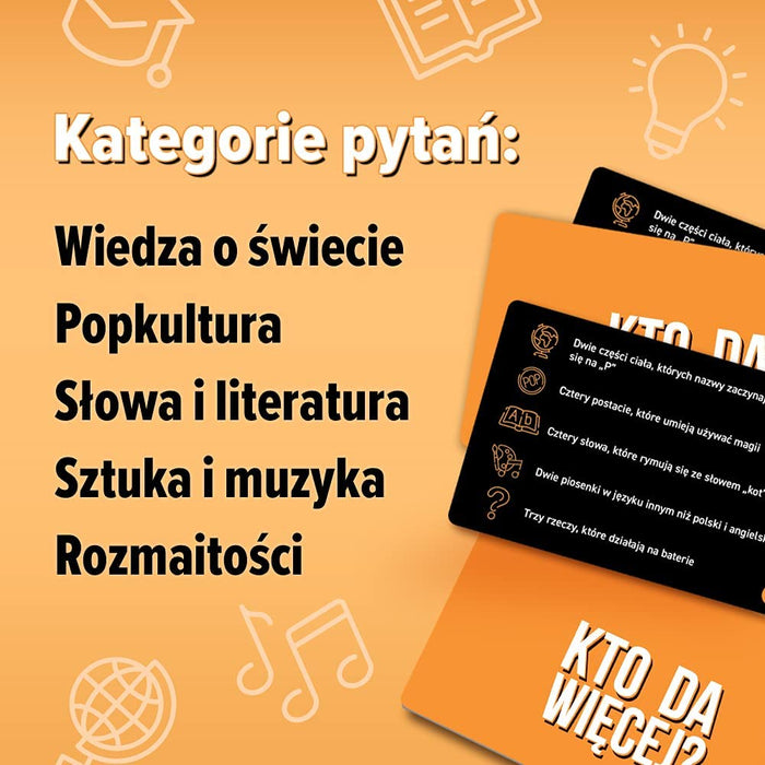 Trefl Kto Da Więcej? Rodzinna Gra Planszowa dla Dzieci od 10 lat
