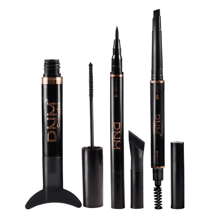 Waterproof Mascara Black Volume and Length - Eye Makeup Set Create Natural-Looking,Natural Mascara Lengthening Thickening Long Lasting, Professional Eye-Makeup Set Mermaid Tail Design Mascara Kakafa