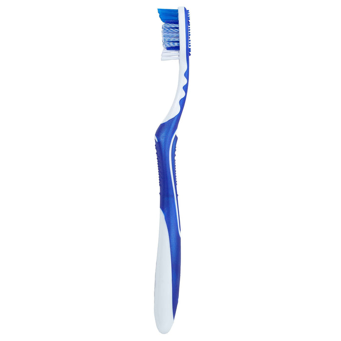 Colgate Szczoteczka do zębów Total środek czyszczący, zestaw 2 szt. – ręczna szczoteczka do zębów czyści powierzchnie zębów, języki, policzki i głęboko w przestrzeni między zębami