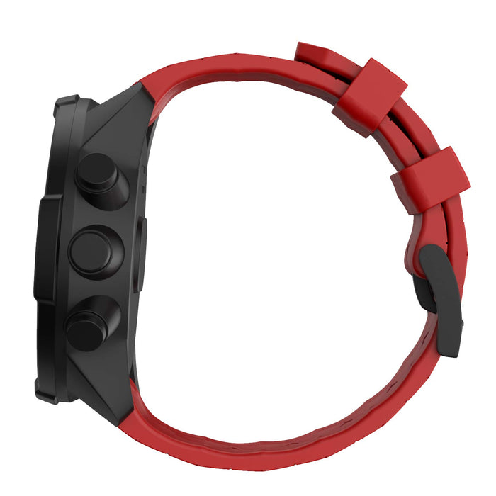 WIIKAI Zamiennik pasków do zegarka dla SUUNTO 9 Baro/SUUNTO 9, silikonowy pasek do zegarka kompatybilny z SUUNTO 9 Baro/SUUNTO 9
