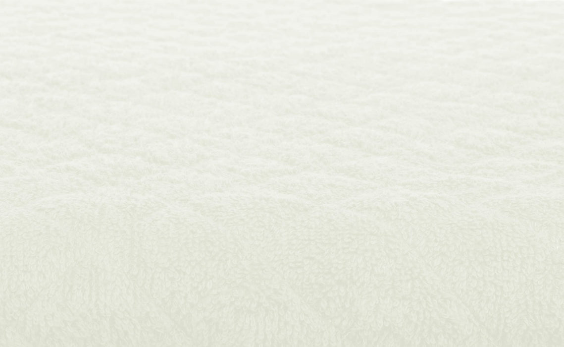 Brandsseller Pokrowiec na suszarkę i pralkę 100% bawełna ok. 60 x 60 x 5 cm (ok. 60 x 60 x 5 cm, kremowo-biały)