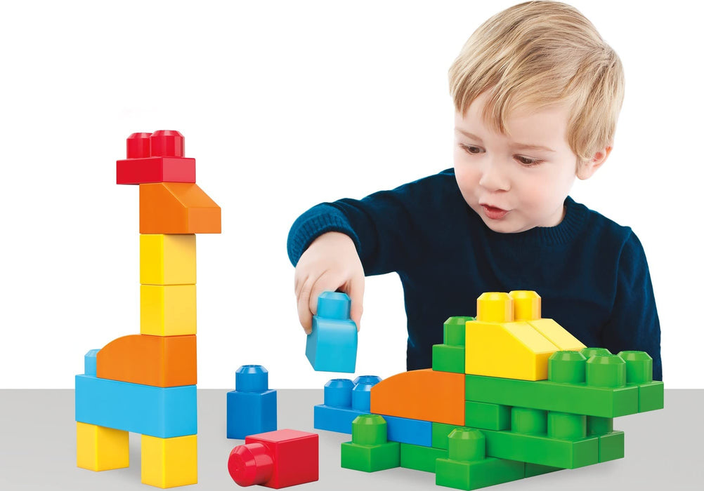 Mega Deluxe Torba z Klockami, Wielokolorowy, 150 Elementów