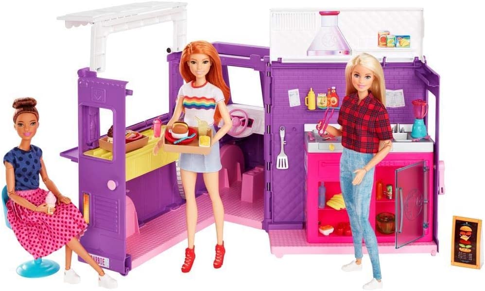 BARBIE The Barbie Food Truck - 45 cm