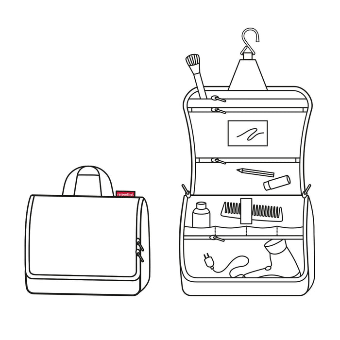 Reisenthel Toiletbag XL Beauty Case, 28 centymetrów, Czarny, 28 centimeters, Kosmetyczka