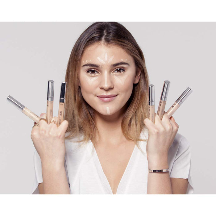 L'Oréal Paris True Match All In One Korektor do twarzy, lekka formuła z kofeiną, 2.R/C Vanilla Rose, 6,8 ml