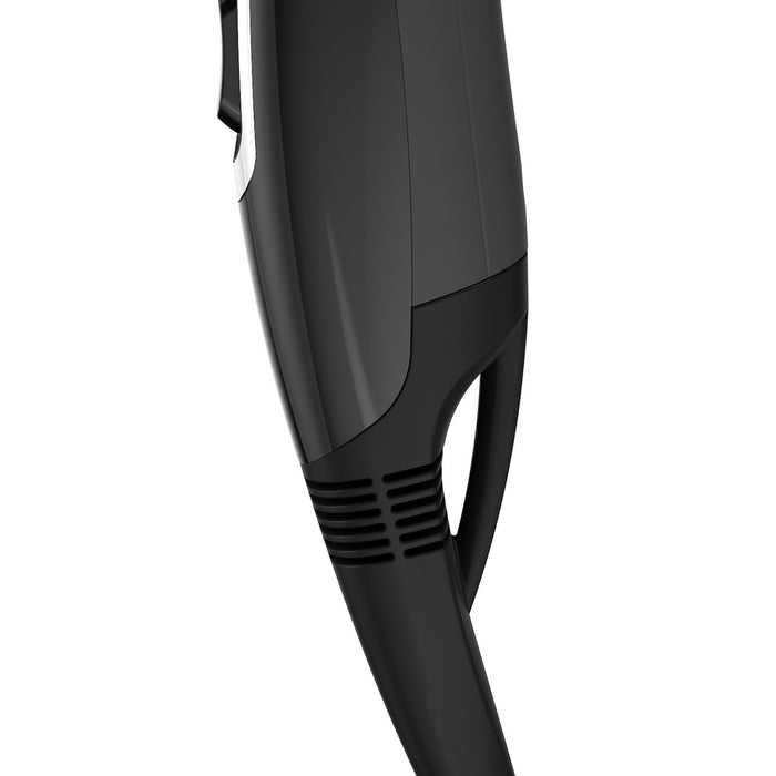 Remington suszarka do włosów z jonizacją, 3 ust. nagrzewania 2 ust. nawiewu, koncentrator i dyfuzor, zimny nawiew, uchwyt do zawieszenia, silnik AC, moc 2300W, czarna, Pro-Air AC5999