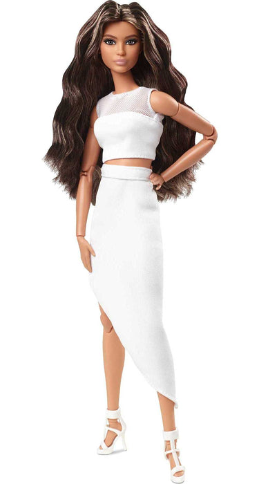 Mattel - Barbie Signature Looks Made To Move Doll, Brunette