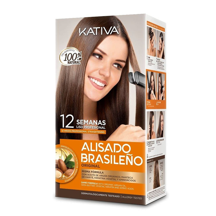 Kativa Alisado Brasileno zestaw do prostowania Kativa Alisado Brasileno
