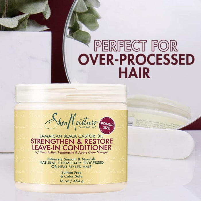 Shea Moisture Jamaican Black Castor Oil Leave In Cond.16oz