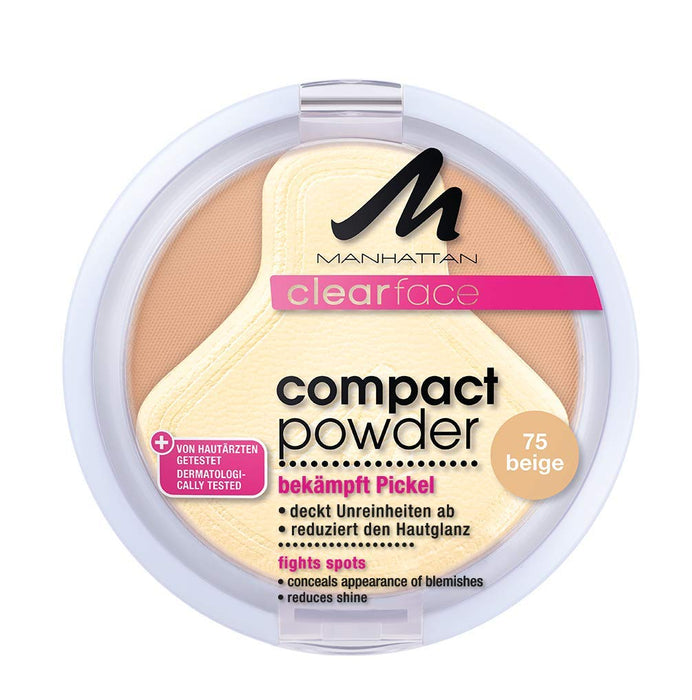 Manhattan CF Compact Powder 75, 1 opakowanie (1 x 9 g)