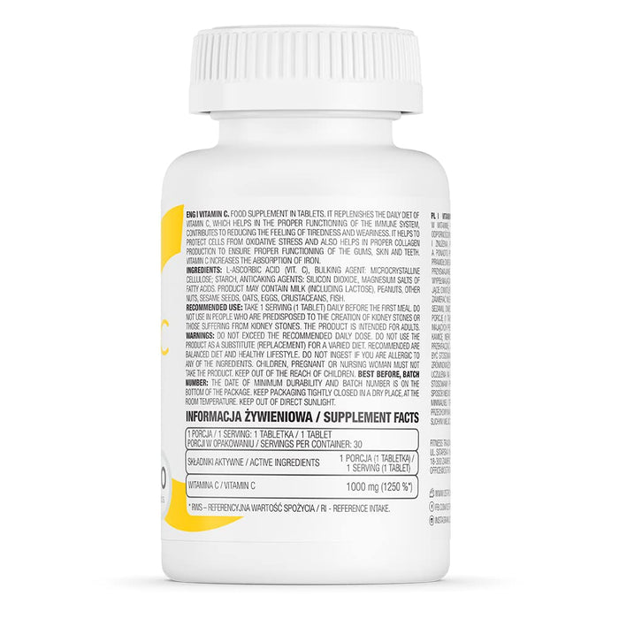 OstroVit Vitamin C 30 tabs