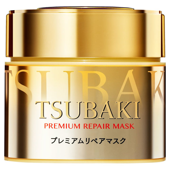 Shiseido Tshubaki Premium Repair Hair Mask – 180 g 2017 (zestaw zielona herbata)