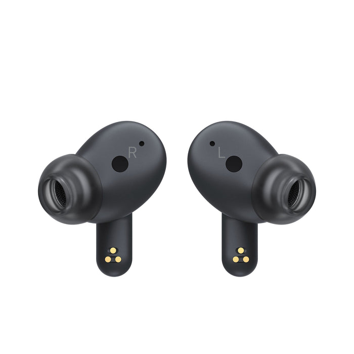 LG TONE Free DFP9 słuchawki douszne Bluetooth z MERIDIAN i aktywną redukcją szumów (ANC), kompatybilne z Siri i Google Assistant, TONE-DFP9.CDEULLK, czarne