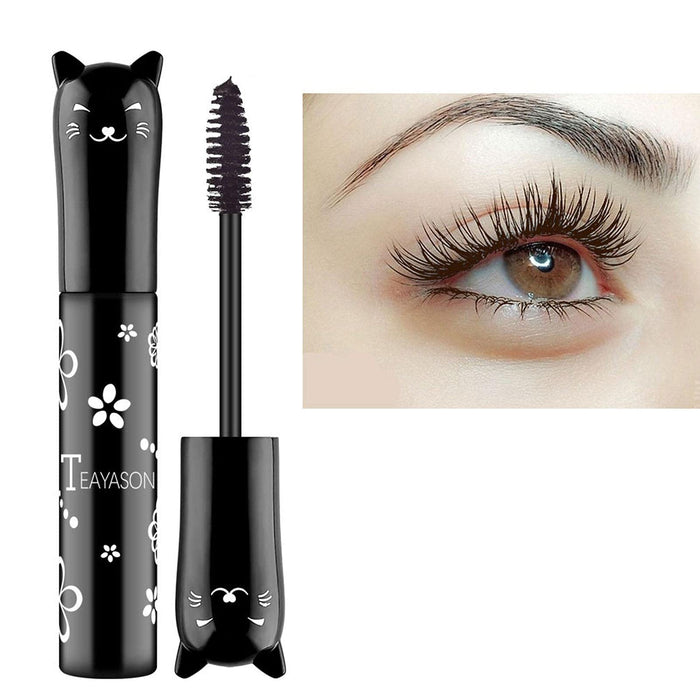 Extreme Length Mascara Eyes Obszerny makijaż 6 kolorów False Lash Effect Tusz do rzęs, wodoodporny Szybkoschnący kocie oczy Rzęsy Curling Pierzaste Miękkie pełne rzęsy Zwiększa definicję Ortuh