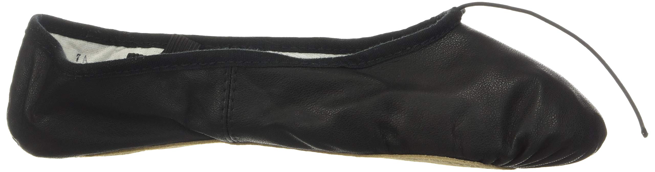 Bloch kobiety S0205L Bloch Dance damskie Dansoft pełna podeszwa skórzane kapcie baletowe/buty, Czarny - 36.5 EU