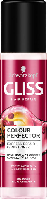 Schwarzkopf Gliss Colour Perfector ekspresowa odżywka do włosów farbowanych i rozjaśnianych 200ml