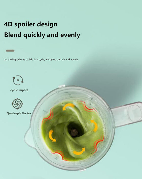 Blender wielofunkcyjny, osobisty mikser domowy, mikser na blat do koktajli i soków (220 V)