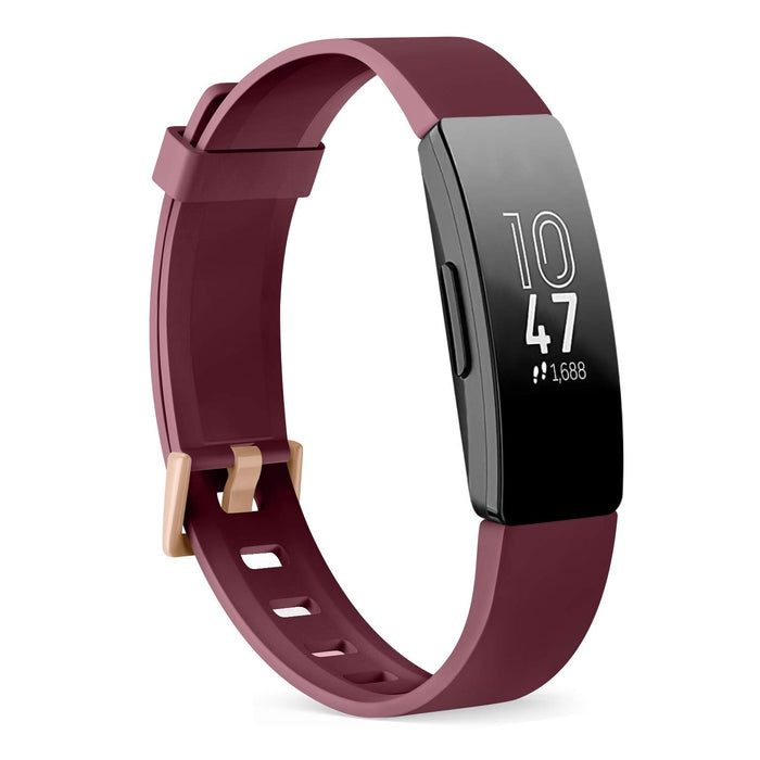 Wanme Kompatybilny z paskiem Fitbit Inspire i paskiem Fitbit Inspire HR, wodoodporny, miękki sportowy pasek, zamienne paski do Fitbit Inspire/Inspire HR Fitness (bez trackera)