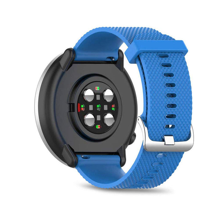 Ficocean 20mm silikonowy pasek do zegarka, zastępczy pasek fitness sport pasek akcesoria kompatybilny z Polar Unite/Polar Ignite, Garmin Venu/Garmin Venu sq/Garmin Vivoactive 3