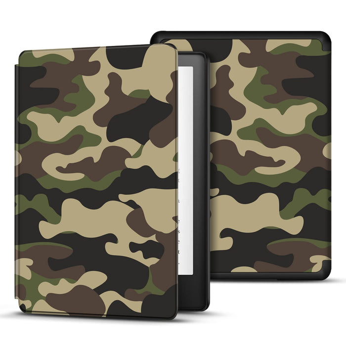 TNP etui ochronne do Kindle Paperwhite 2021 6,8 cala 11 generacji/Kindle Paperwhite 2021 Signature Edition, etui i etui do czytania Kindle Paperwhite, kolor kamuflaż