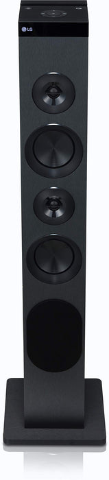 LG RL3 głośnik stojący o mocy 130 W (odtwarzanie dźwięku Hi-Res, radio FM, Bluetooth, USB, LG TV Sound Sync), czarny