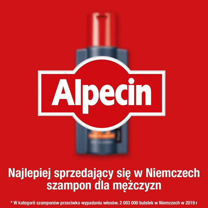Alpecin Szampon kofeinowy Double-Effect Caffeine o podwójnym działaniu 2x200m