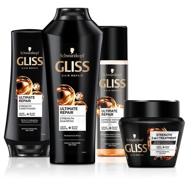 Schwarzkopf Gliss Ultimate Repair regenerujący szampon do włosów mocno zniszczonych i suchych 400ml
