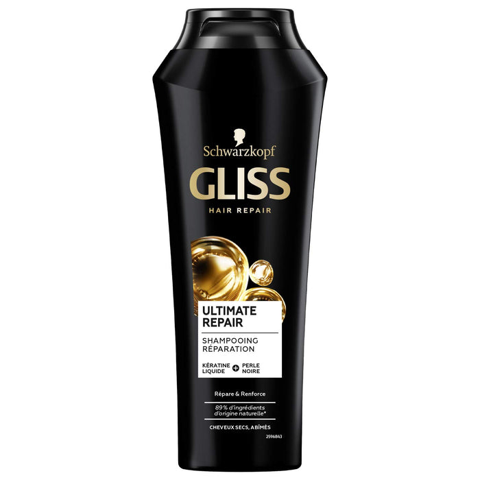 Schwarzkopf 2 x szampon Gliss Ultimate Repair – 250 ml