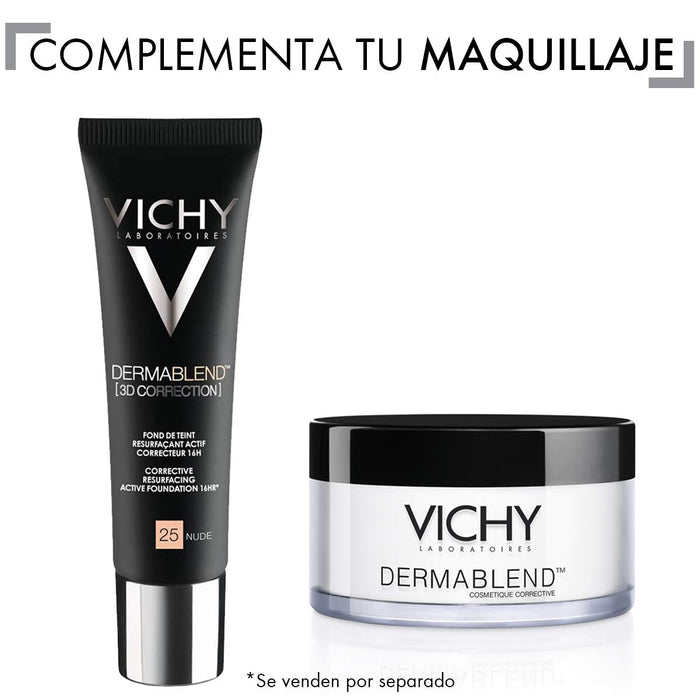 VICHY VIC0200323 Dermablend 3D Correction Foundation Oily Skin 25 Nude 30ml,kleurloos