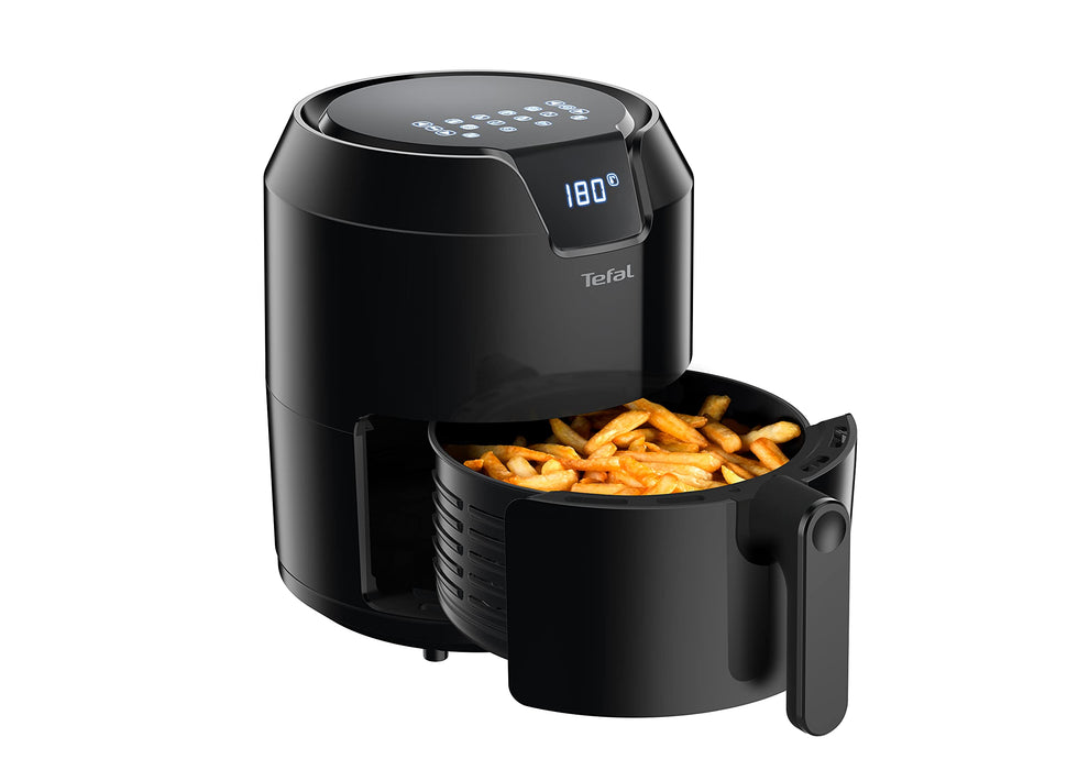 Tefal EY4018 Easy Fry Frytkownica Beztłuszczowa, 1500 W, 4,2 L, Czarny