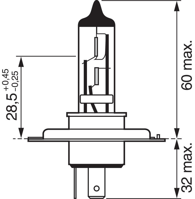 Bosch 1 987 302 777 Żarówka H7, Srebrny, Uniwersalny