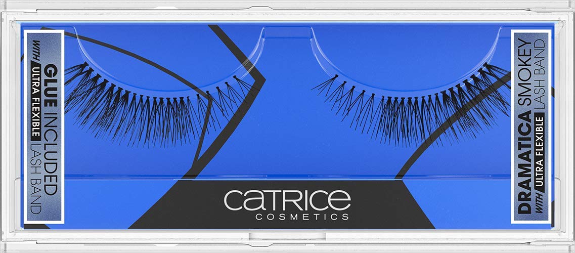 Catrice Lash Couture Dramatica Smokey Lashes, sztuczne rzęsy, czarne, dodające objętości, natychmiastowy efekt, bez cząstek mikroplastiku, bez nanocząsteczek, bez perfum (1 para)