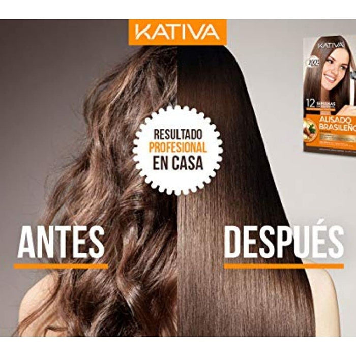Kativa Alisado Brasileno zestaw do prostowania Kativa Alisado Brasileno