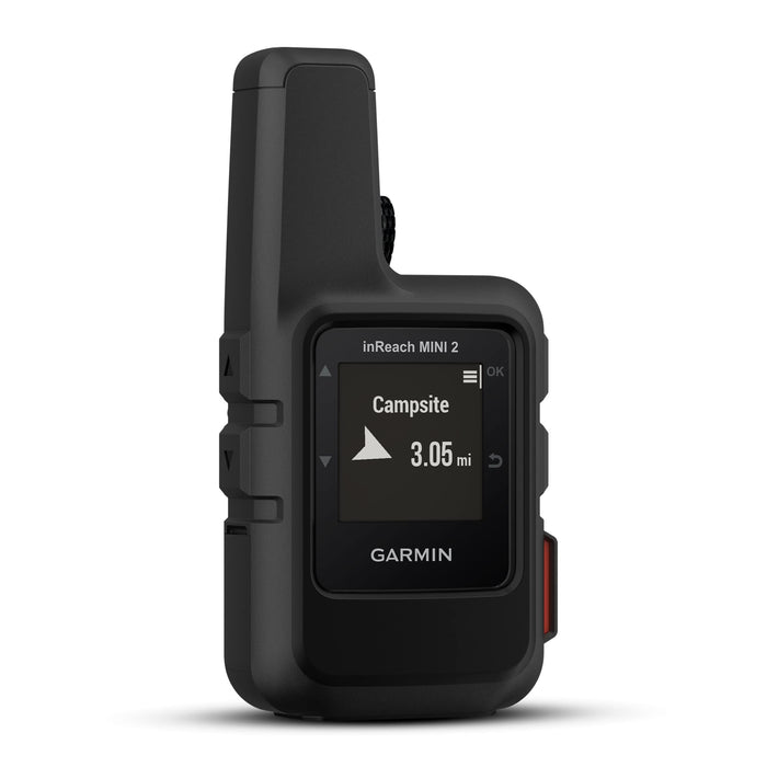 Garmin inReach Mini 2, Lightweight and Compact Satellite Communicator, Hiking Handheld, Black