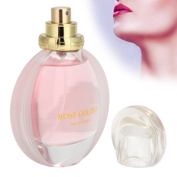 Perfumy Damskie, Orzeźwiający Zapach Różany do Biura i na Randki, Perfumy Eleganckiej Damy