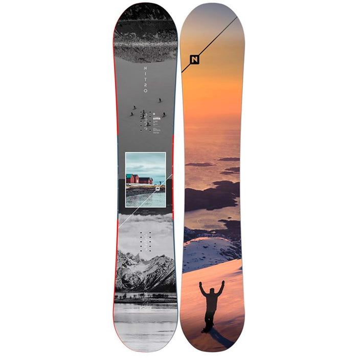Nitro Snowboards Męskie deskorolki Team Exposure Brd'19 wszechstronna deska do jazdy na rowerze górskim