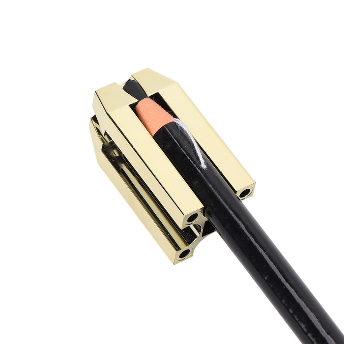 Sonew Zestaw Kolorów do Brwi 5 Sztuk Ołówek do Brwi + 4 w 1 Kaczy Dziób Temperówka do Makijażu Brwi Kosmetyczne Narzędzia do Kształtowania(Czarna kredka do brwi)