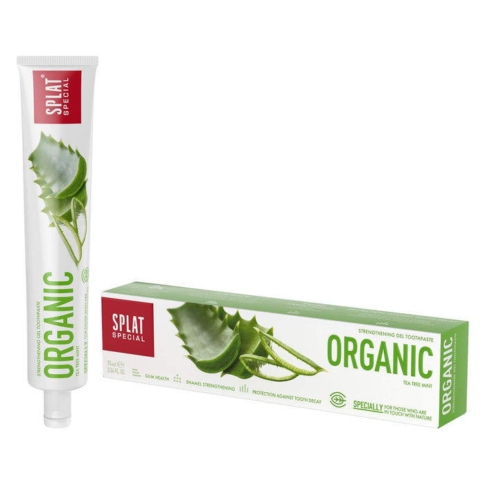 Splat Organic pasta do zębów, 1 opakowanie (1 x 75 ml)