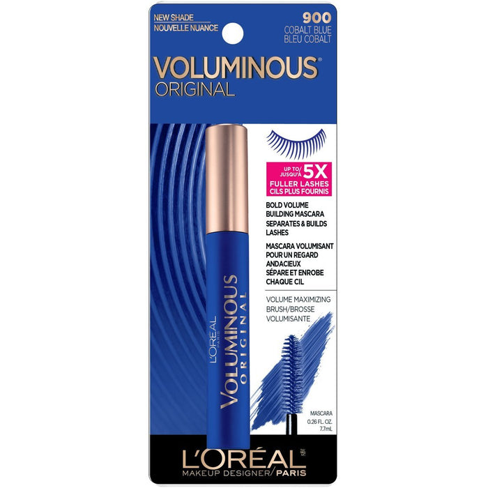 L'Oreal Paris Cosmetics Voluminous Original Mascara, Cobalt Blue, 0,28 uncji