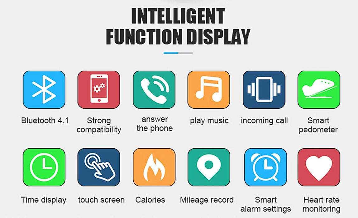 Hozora Inteligentna bransoletka Bluetooth słuchawki 2 w 1, Fitness Tracker TalkBand bransoletka z dzwonieniem odtwarzaczem audio słuchawki tętno kalorie krok krokomierz odległość (czarna)