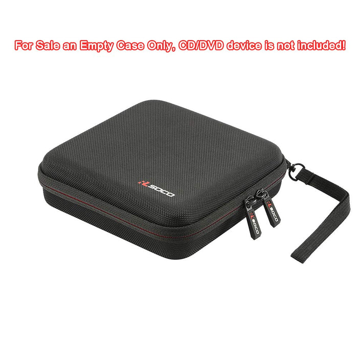 RLSOCO Torba Etui na Zewnętrzny dysk DVD/CD-RW do ASUS ZenDrive U9M/LG Electronics 8X, Apple USB SuperDrive, Dell DW316,HP,Pioneer