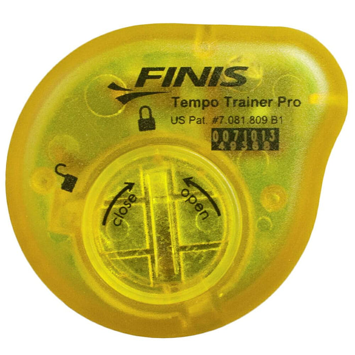 FINIS Udoskonalony metronom akustyczny do pływania Tempo Trainer Pro, żółty, rozmiar uniwersalny