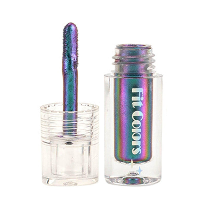 Płyn do powiek Chamäleon – cienie do powiek | błyszczący jasny płynny cień do powiek, wodoodporny, pigmentowany płynny cień do powiek, długotrwały makijaż oczu Dimweca