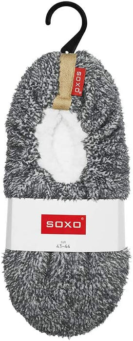 soxo Kapcie Męskie Domowe Szare Wygodne Miękka Podeszwa 3 Rozmiary