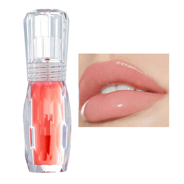 GL-Turelifes Plumper Gloss Jelly Color pomadka do ust, błyszczyk do ust, przezroczysty błyszczyk do ust, pełniejsze i nawilżone, usuwanie zmarszczek suchych (#2)