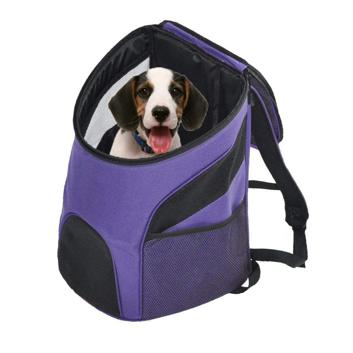 T-ara Nowy nosidełko dla zwierząt premium podróżny outdoorowy plecak siatkowy torba suplement pies kot królik mała ulubiona klatka niezbędne do wędrówek (kolor: niebieski jezioro)