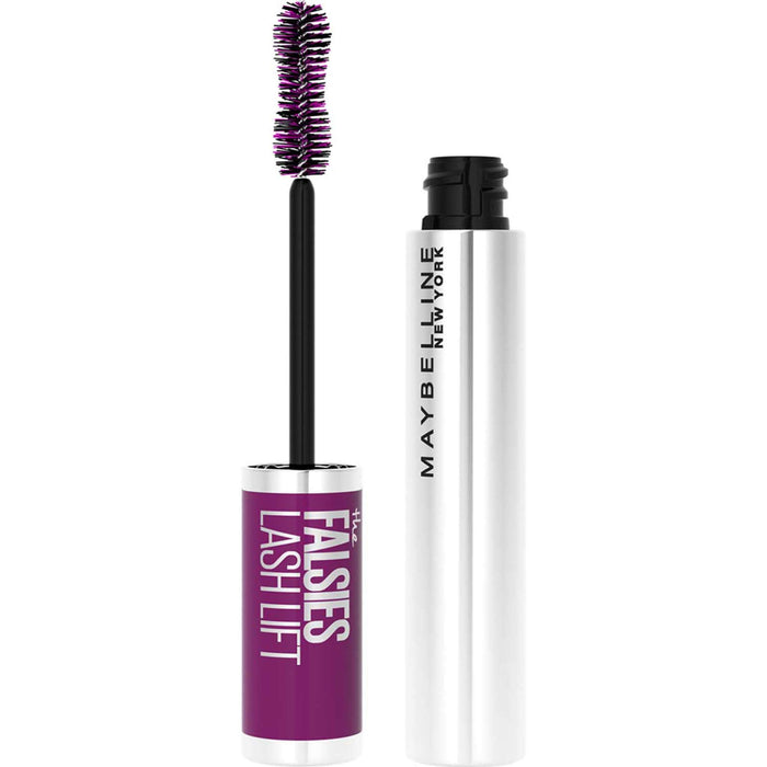 Maybelline New York The Falsies Lash Lift tusz do rzęs wydłużający, intensywnie zagęszczający i mocno podkręcający, maskara z włókienkami, 01 Black, 9 ml