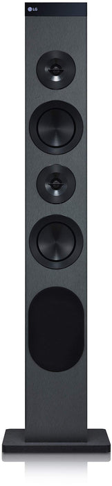 LG RL3 głośnik stojący o mocy 130 W (odtwarzanie dźwięku Hi-Res, radio FM, Bluetooth, USB, LG TV Sound Sync), czarny