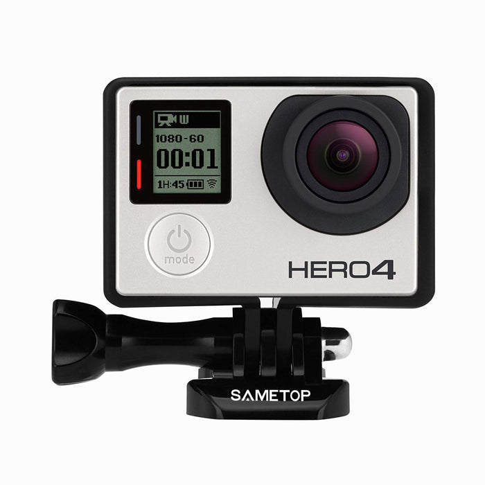 Sametop Ramka Uchwyt Obudowa z Osłoną Obiektywu Kompatybilna z GoPro Hero 4, Hero 3+, Hero 3 Kamerami