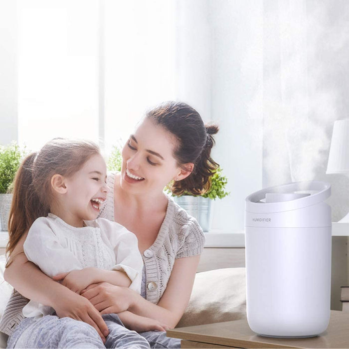 Nawilżacze 3L, ultra cichy nawilżacz powietrza 30 dB do sypialni dziecięcej biura, 2 dysze, 3 tryby mgły, funkcja automatycznego wyłączania - wytrzymuje do 30 godzin